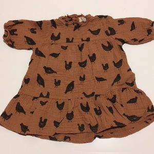 Play up 0-3 month chicken dress